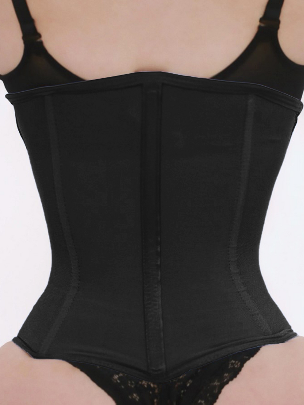 Corsé moldeador de cintura diseño reloj de arena con doble compresión abdominal