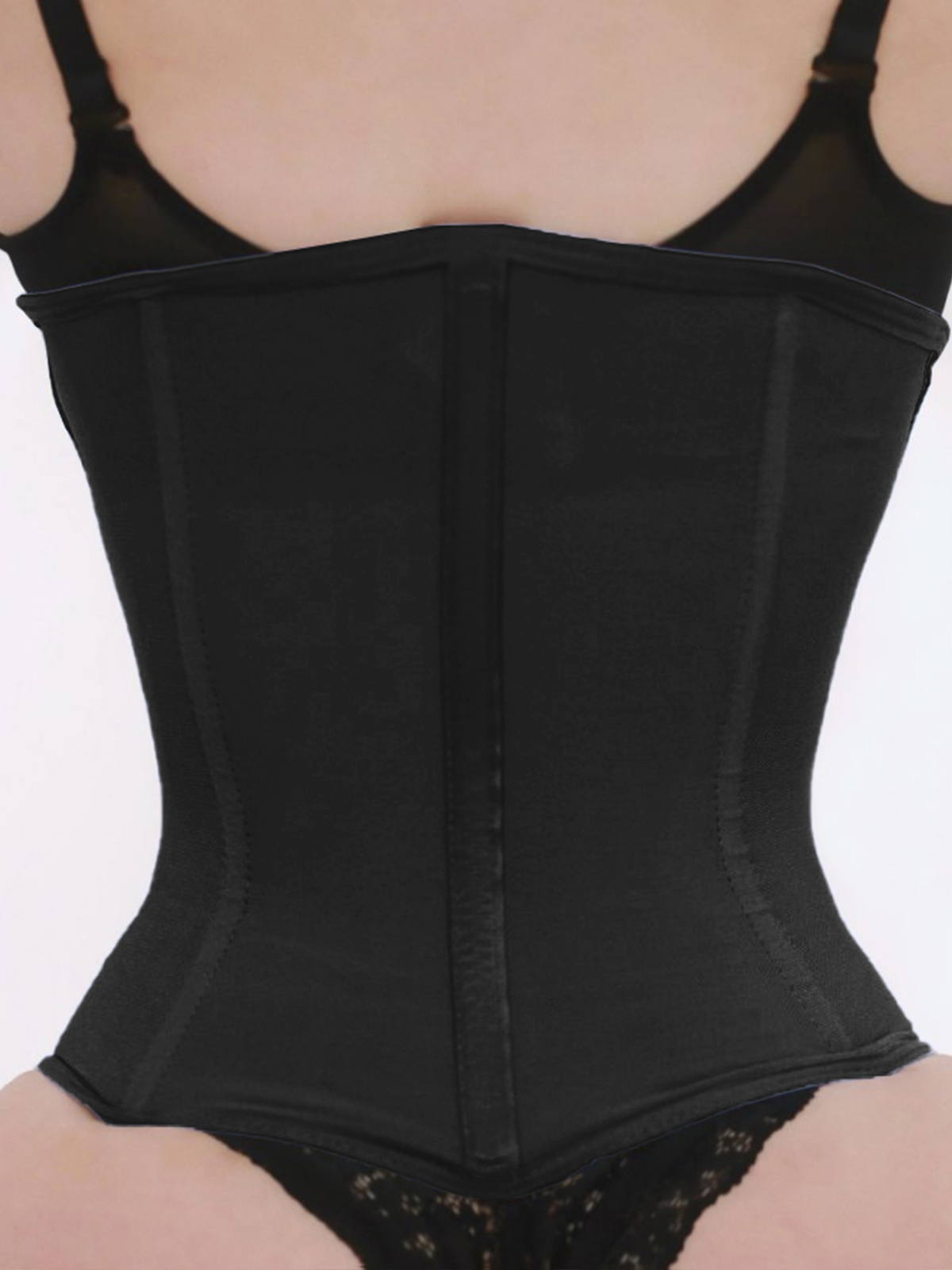 Corsé moldeador de cintura diseño reloj de arena con doble compresión abdominal