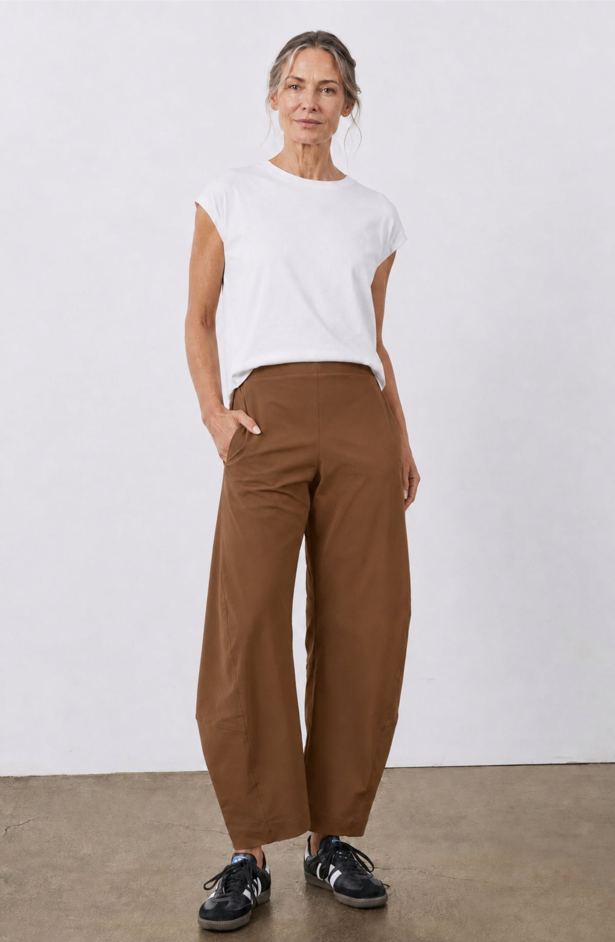 Pantalón Tonneau — Casual fit elastizado