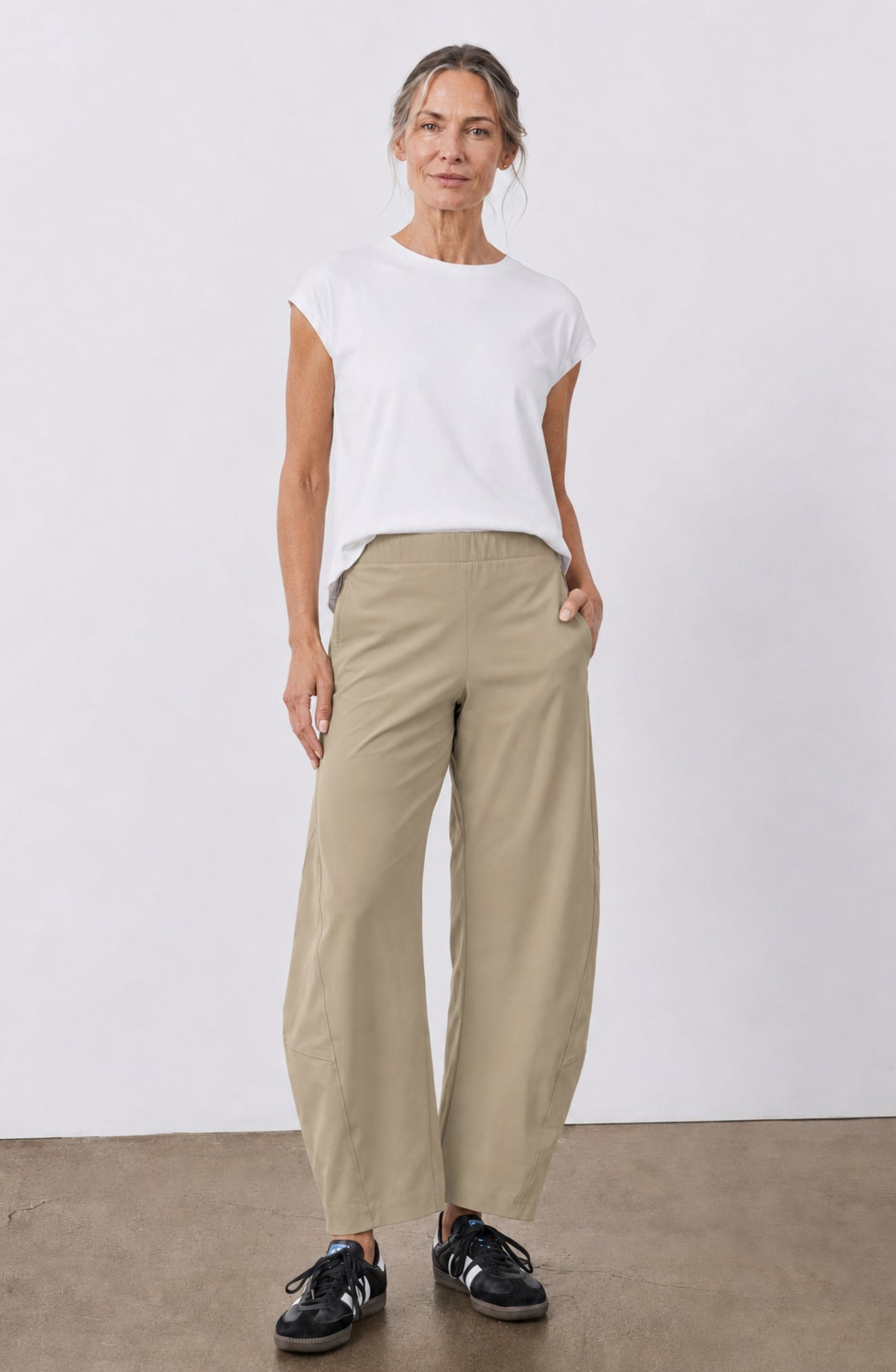 Pantalón Tonneau — Casual fit elastizado