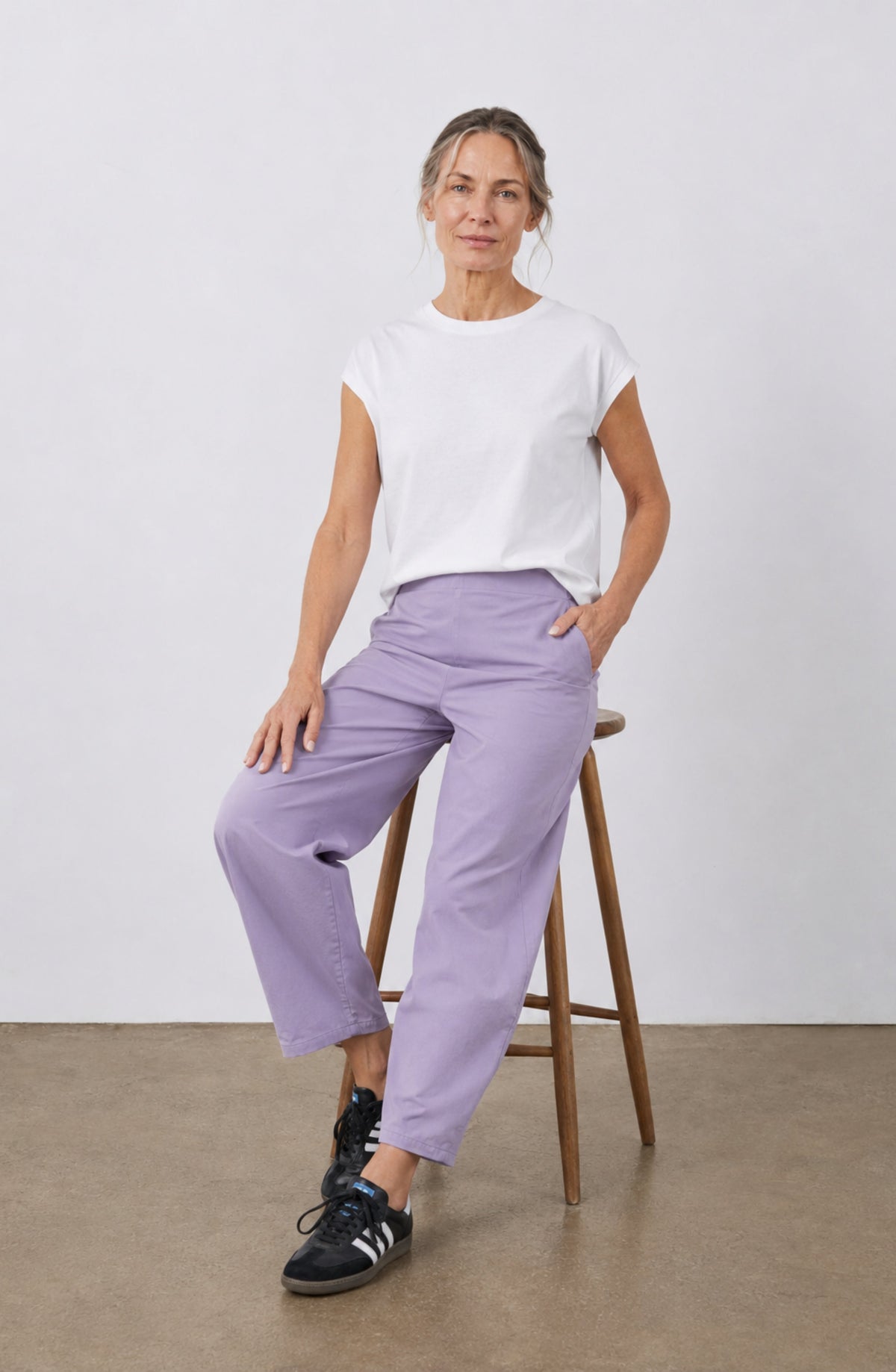 Pantalón Tonneau — Casual fit elastizado