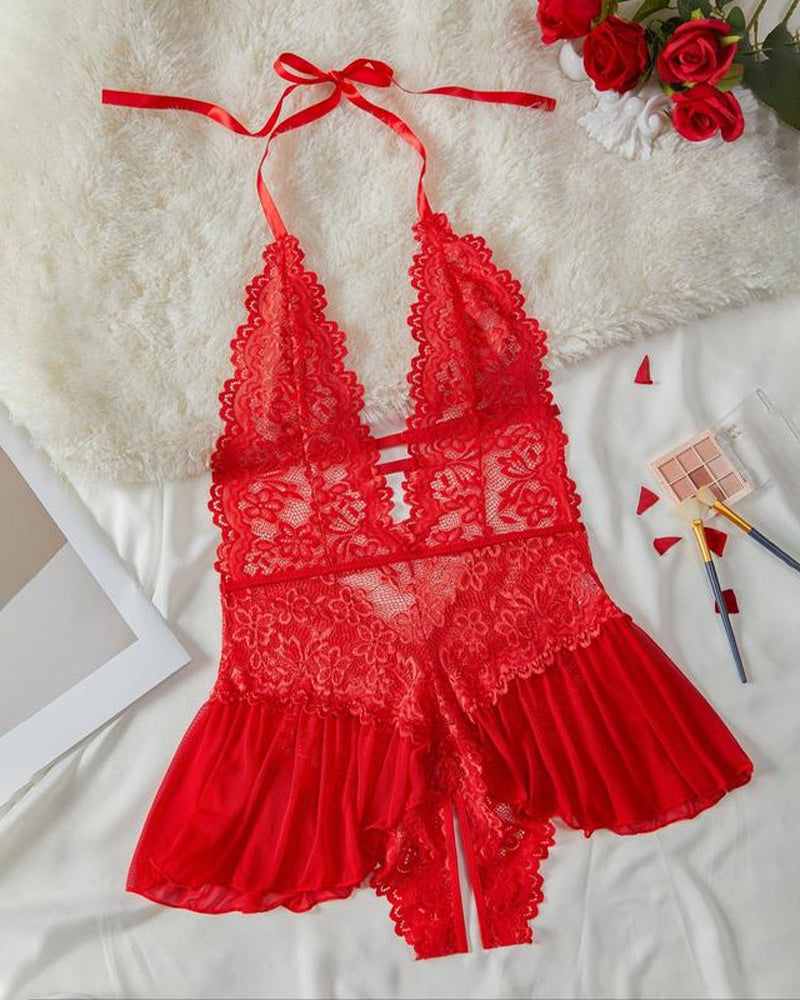 PIJAMA DE ENCAJE SEXY