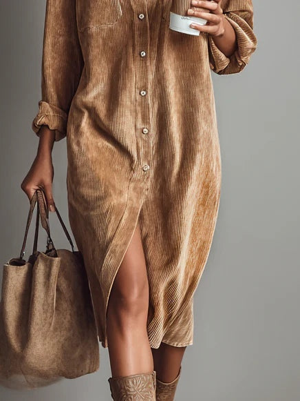 Marina | Vestido de pana