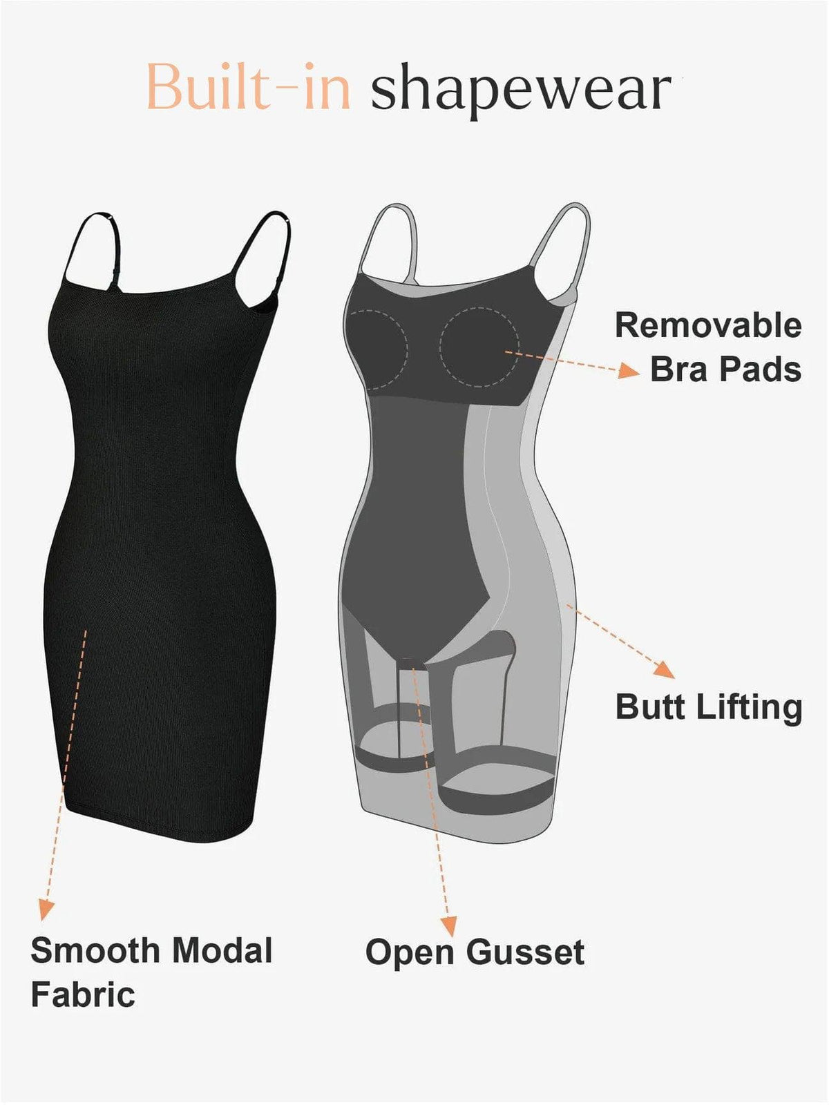 Shapewear de modal suave