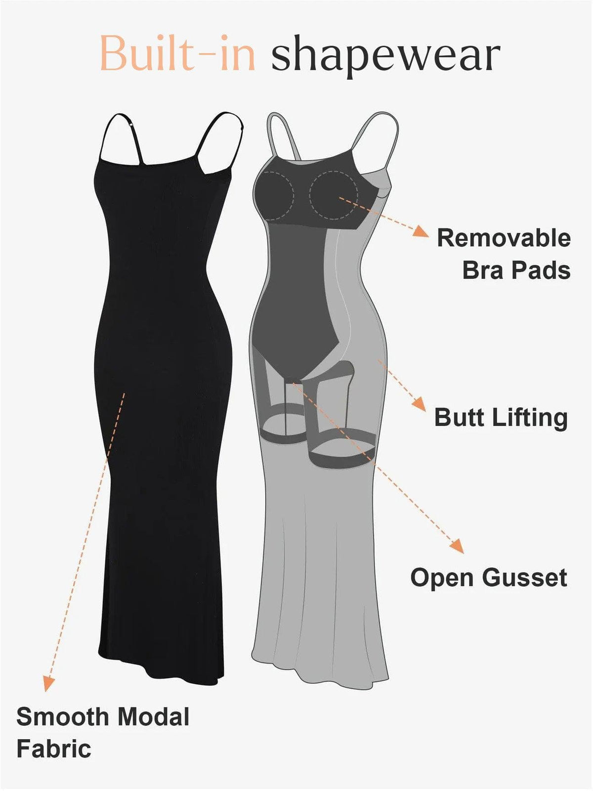 Shapewear de modal suave